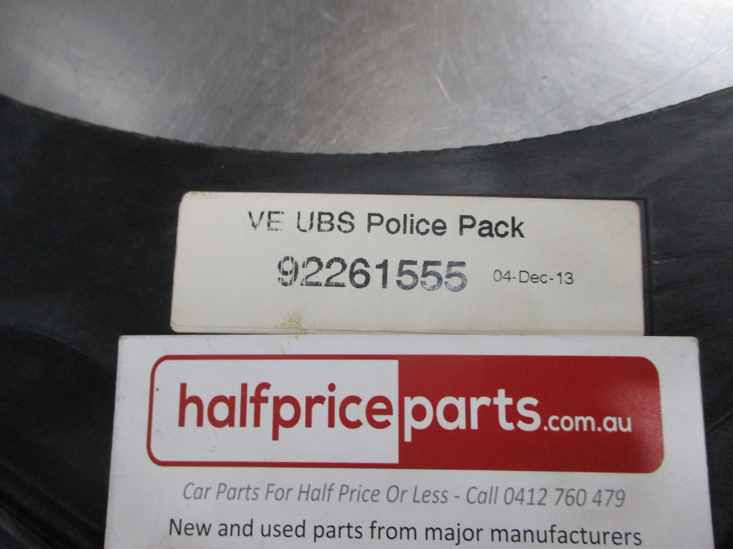 Holden VE/VF Commodore Genuine Oil Pan Shield New Part
