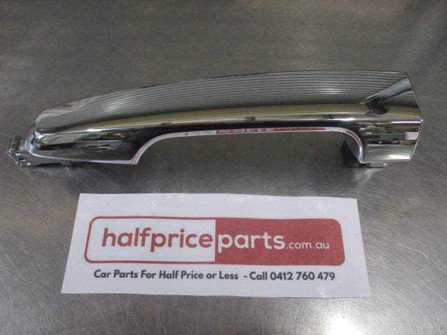 Mitsubishis Triton MQ/MR Genuine Front Left (Passenger Side) Outer Chrome Door Handle New Part