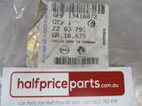 Holden Astra Genuine Drivers Side Outer Seat Trim New Part