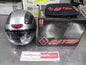 X-Rated Helmets Jet-X1 Silver XRH Large Helmet New Part