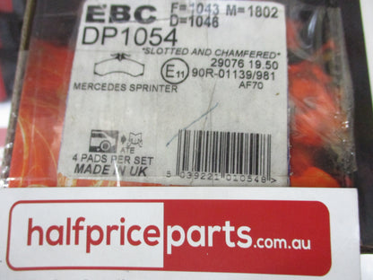 EBC Ultimax Front Brake Pad Set Suits Mercedes Benz Sprinter/VW LT New Part