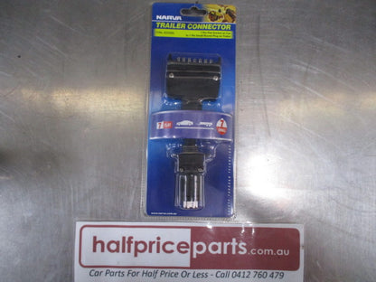 Narva Genuine Trailer Adaptor 7 Flat to 7 Small Round New Part