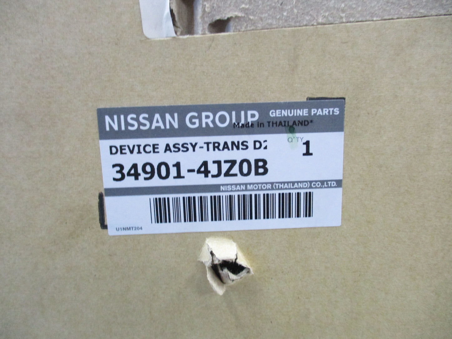 Nissan Navara Genuine Auto Shift Device Assy New
