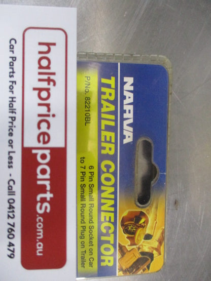 Narva Genuine Adaptor 6 Small To 7 Small Round Plug New Part