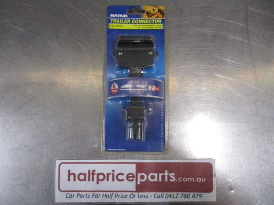 Narva Trailer Adaptor 6 Round To 7 Flat New Part
