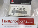 Mitsubishi Express Genuine Left Hand Rear Bumper Extension New Part