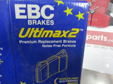 EBC Ultimax Front Brake Pad Set Suits Ford Maverick/Nissan Terrano/LDV CUB New Part