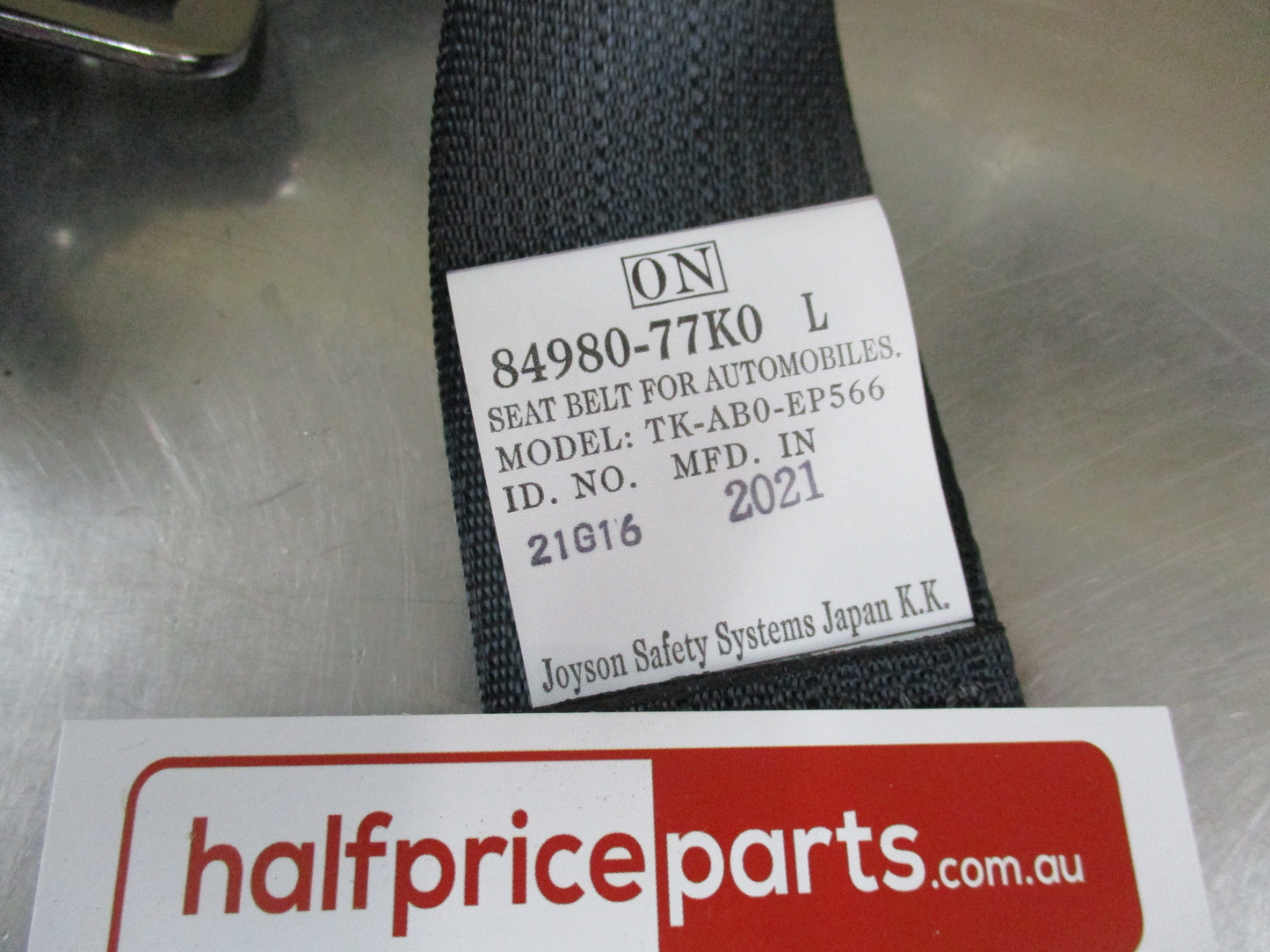 Suzuki Vitara Genuine Left Hand Rear Seat Belt Assembly New Part