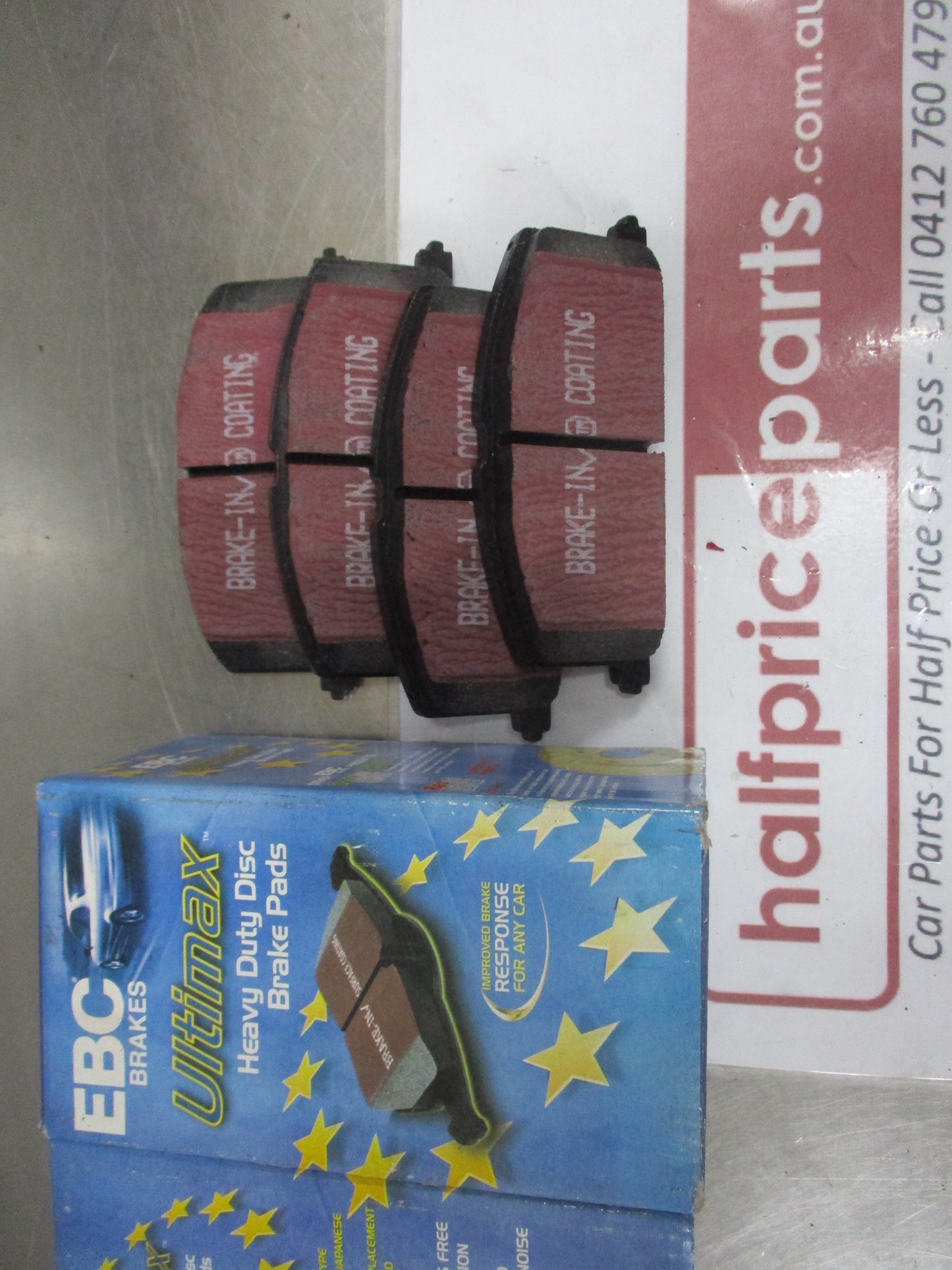 EBC Ultimax Front Brake Pad Set Suits Toyota Camry/Celica/Corolla/MR2/Paseo/Starlet/Tercel New Part
