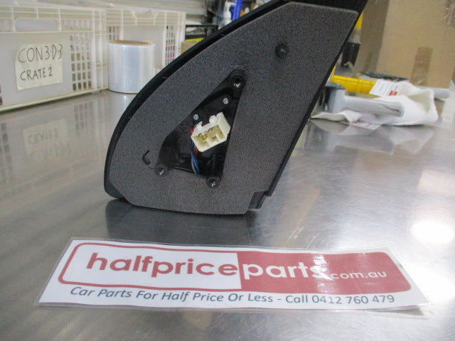 Holden TK Barina Genuine Right Hand Front Mirror Assy ( Unpainted) - New Part
