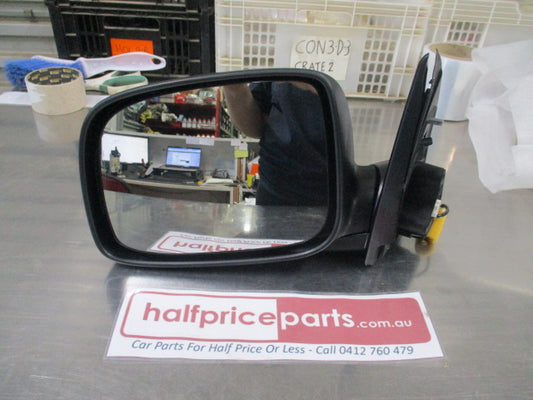 Holden RC Colorado Genuine Left Hand Outer Mirror (Alpine White) - New Part