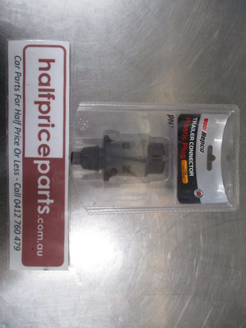 Repco Large Round 7 Pin Trailer Plug New Part