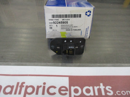 Holden Captiva Genuine Blower Motor Resistor New Part