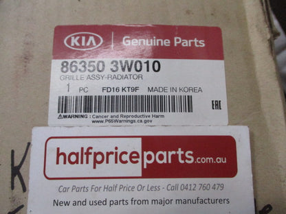 Kia Sportage Genuine Front Bumper Upper Grille New Part