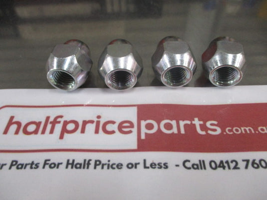 Mitsubishi LA Mirage/Lancer/I-MIEV Genuine Set Of 4 Wheel Nuts New Part