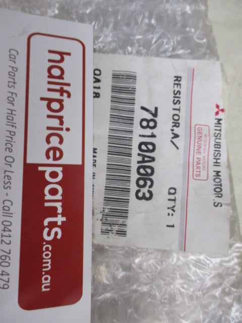 Mitsubishi Triton MN  Genuine Air Condition Temperature Control Resistor New Part