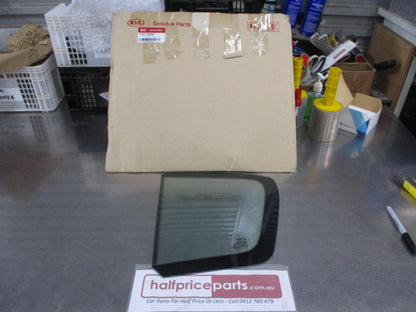 Kia Sportage Genuine Left Hand Rear Door Fixed Quarter Glass New Part