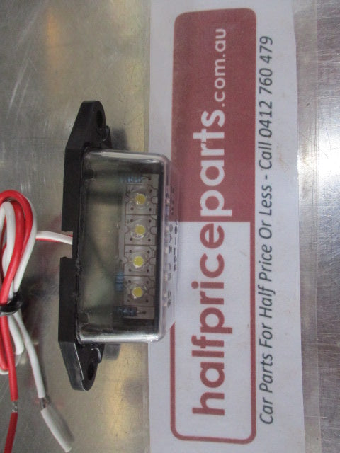 Baxters Rear Licence Plate Lamp LED Red (10v/30v) New Part