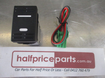 LV Automotive Push Button Switch 3 Amp (Max Ranger Blue LED) New Part