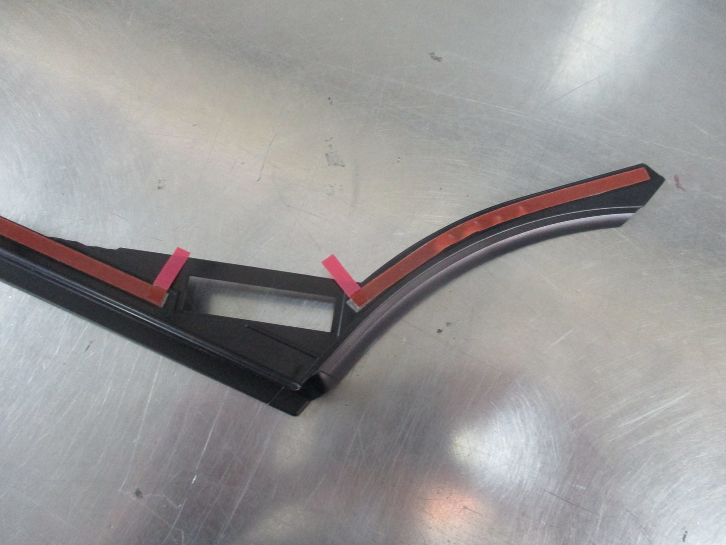 Honda Jazz Genuine Front Right Quarter Glass Garnish New Part