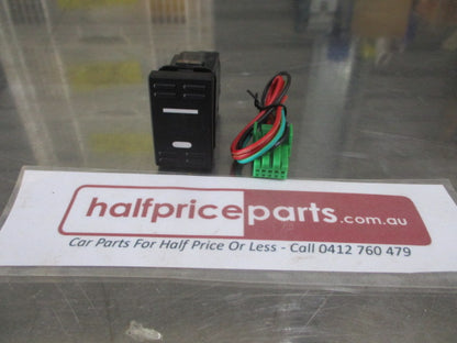 LV Automotive Push Button Switch 3 Amp (Max Ranger Blue LED) New Part