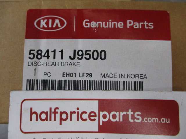 Kia Seltos Genuine Rear Brake Rotors (Pair) New Part