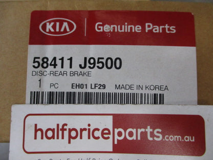 Kia Seltos Genuine Rear Brake Rotors (Pair) New Part