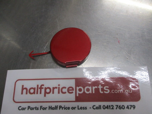 Mitsubishi Lancer Genuine Front Bumper Tow Eye Hook Cover (RED) New Part
