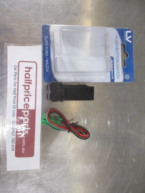 LV Automotive Push Button Switch 3 Amp (Max Ranger Blue LED) New Part
