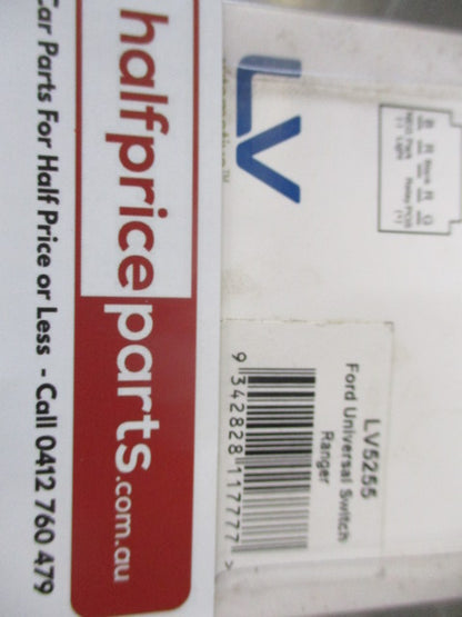 LV Automotive Push Button Switch 3 Amp (Max Ranger Blue LED) New Part