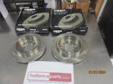RDA Rear Disc Brake Rotors (Pair) Slotted-Dimpled Suits Volvo 760 New Part