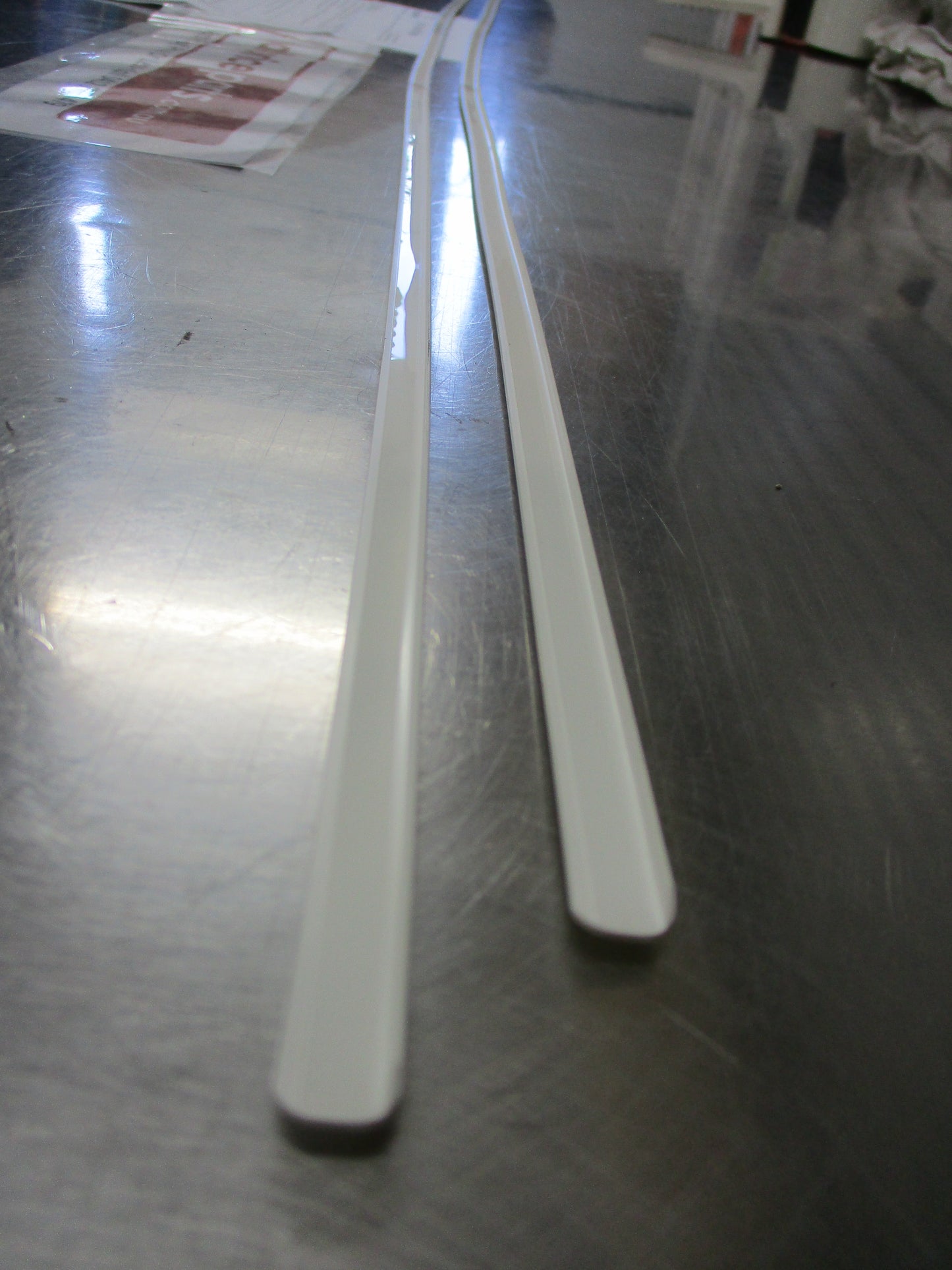 Subaru Impreza/XV Genuine Door Edge Molding In White x2 New Part