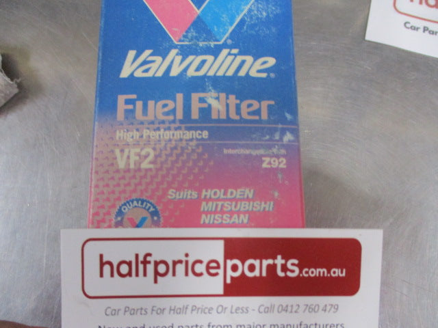 Valvoline Inline Fuel Filter Suits Holden/Mitsubishi/Nissan Various Models New Part