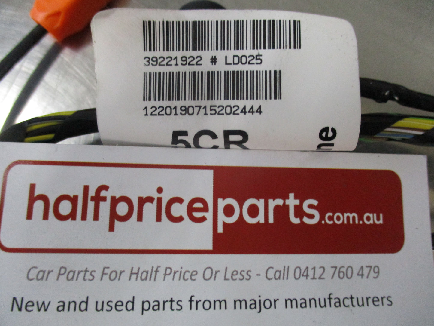 Holden BK Astra Genuine Wagon/Hatch Rear Body Wiring Harness New Part