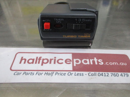 Turbo Timer 12 Volt With LED Display Screen (1/3/5 Minutes) New Part
