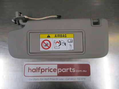 Holden Cruze Genuine Left Hand (Passenger) Sun Visor - New Part
