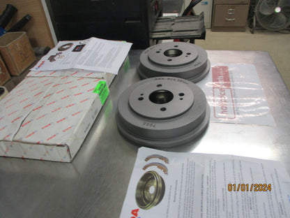 RDA Rear Brake Drums (Pair) Suits Honda Concerto 1.5Ltr New Part