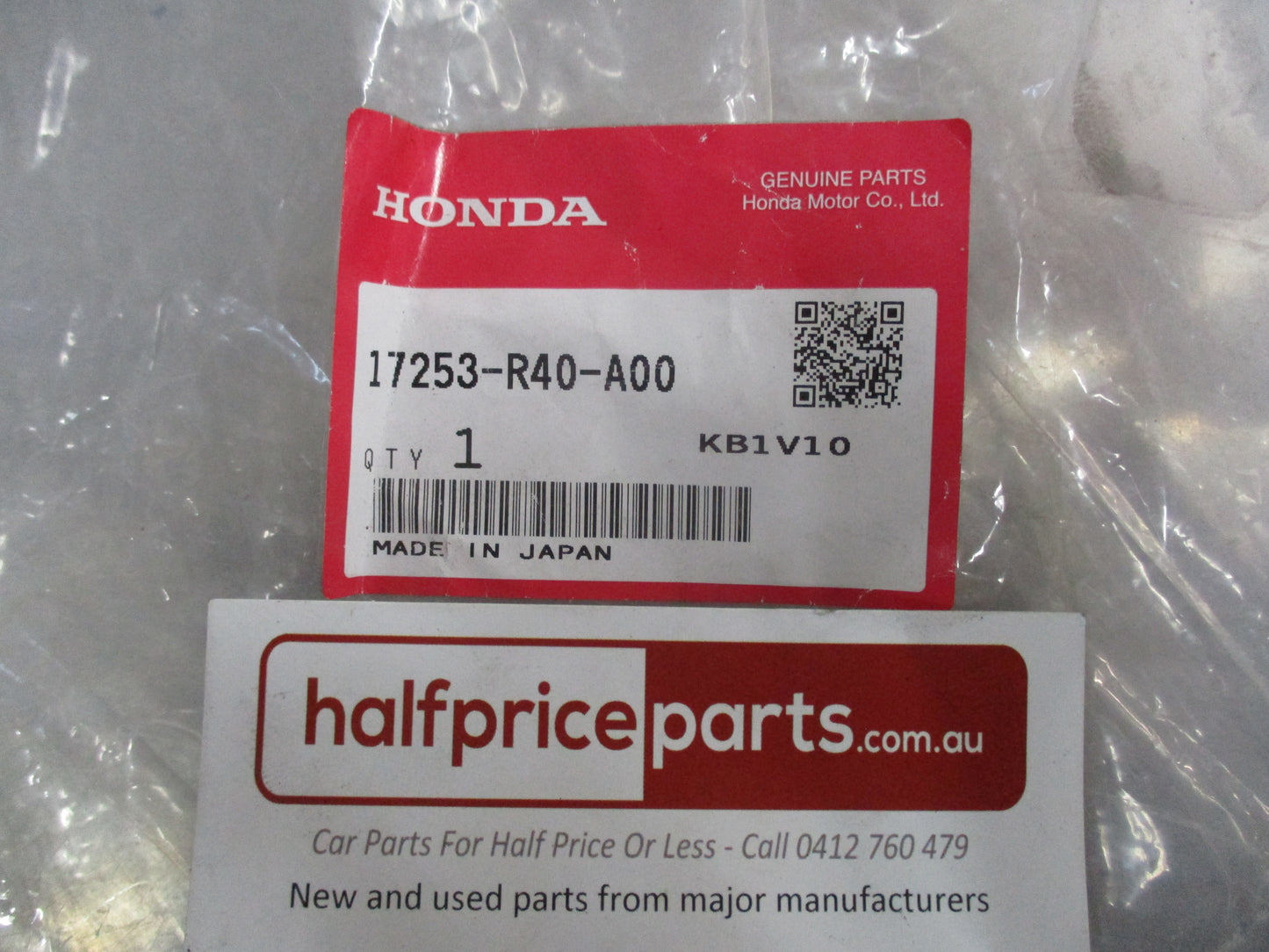 Honda Accord Genuine Air Inlet Tube Assembly B New Part