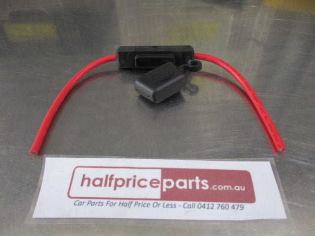 OEX Maxi Blade In Line Fuse Holder (Black 1 Way 60A 8AWG) New Part