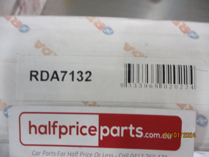 RDA Rear Disc Rotors (Pair) To Suit Renault 19 W/ABS New Part.