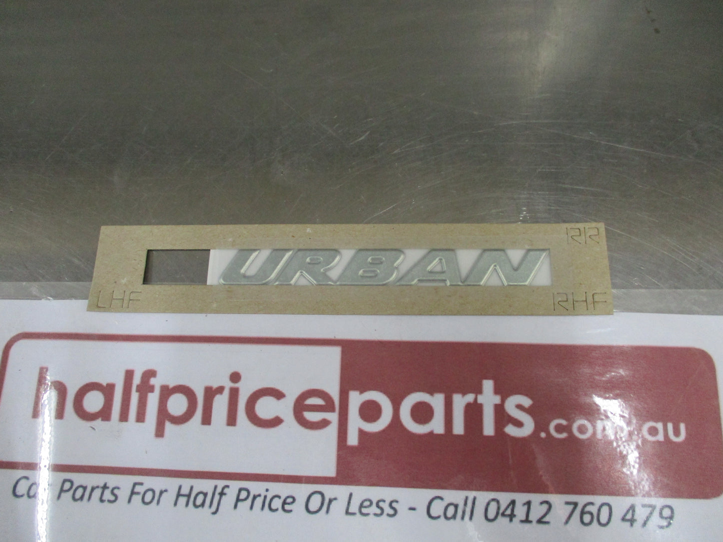 Suzuki Genuine URBAN Chrome Decal New Part