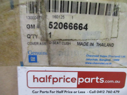 Holden Colorado RG Genuine Front Left Hand Lower Seat Cushion Cover - New Part