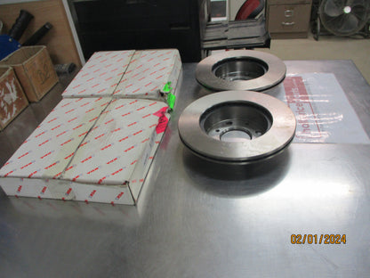 RDA Front Disc Rotors (Pair) Suits Honda Accord SZ Hatch Back New Part