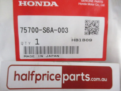Honda Civic Genuine Front Center Chrome Grille Emblem New Part
