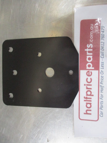Trailer Plug Bracket Flat For Large Round Plug Metal New Part