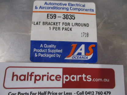 Trailer Plug Bracket Flat For Large Round Plug Metal New Part