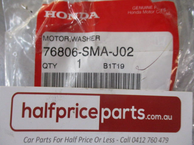 Honda CR-V Genuine Front Windscreen Washer Pump New Part
