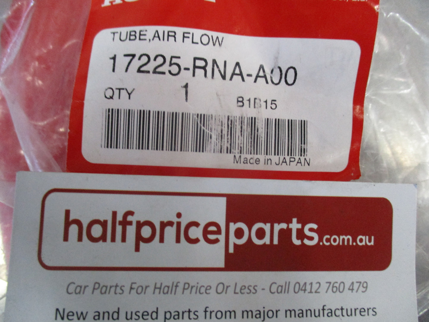 Honda Civic Genuine Air Flow Tube New Part