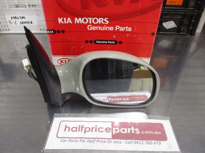 Kia GQ Carnival Genuine Right Hand Electric Heated Mirror Unpainted New Part
