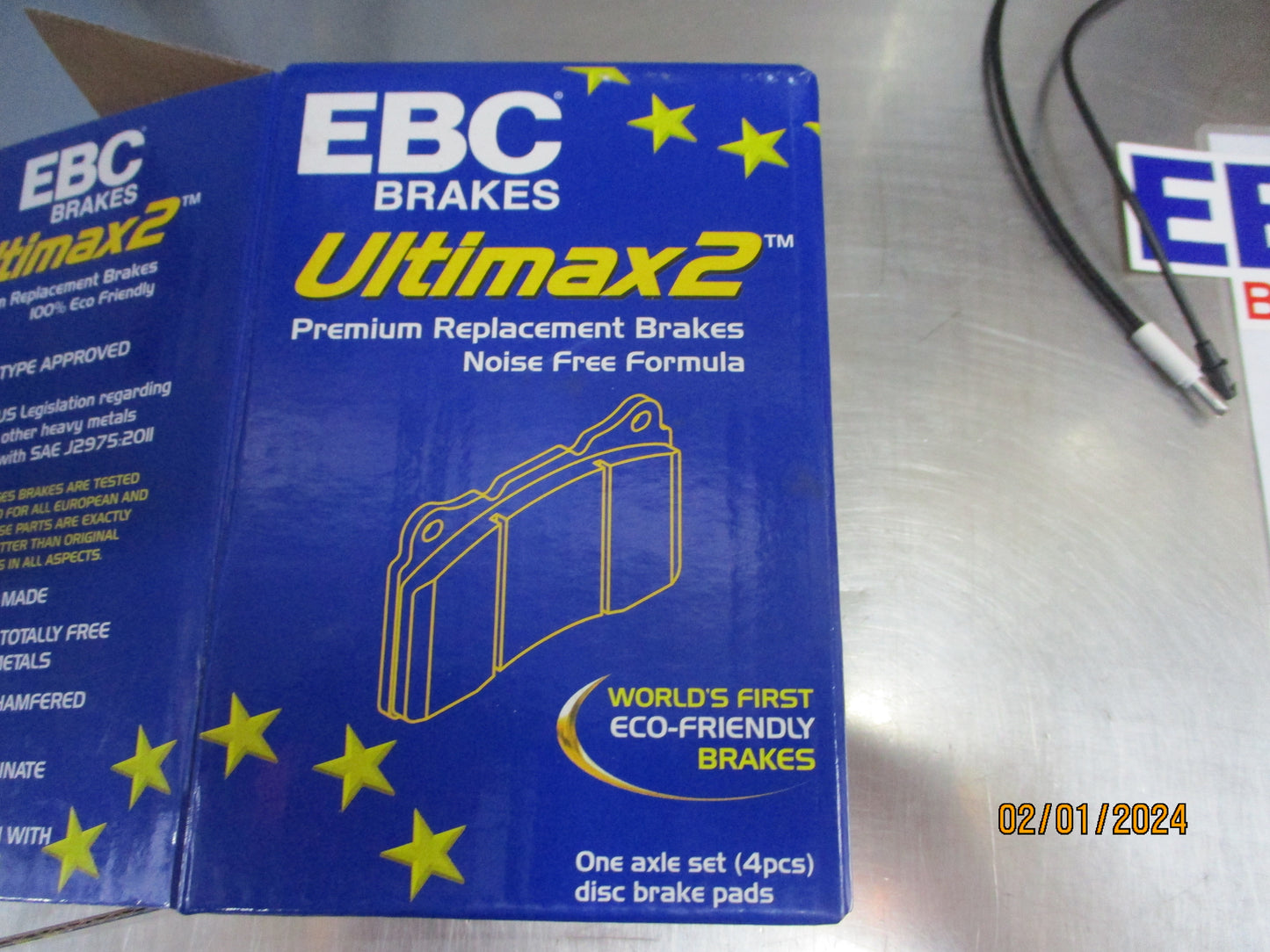 EBC Rear Disc Brake Pad Set Suits Citroen BX/Visa/Pengeot 106-205-206-306/Reno Clio New Part